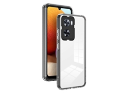 Capa De Celular 3 Em 1 Transparente Tpu Colorida Com Moldura De Pc Para Oppo A57 4g 2022