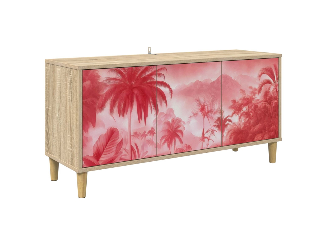 Vidaxl Gabinete Para Tv Aachen 102 X 33 X 50 Cm Sonoma