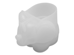 Molde De Silicone Flexível Em Formato De Elefante Para Caixa De Armazenamento E Artesanato