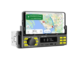 Autorrádio D3400 Preto Bluetooth-Usb-4X45W