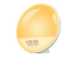Lurelia Simule O Nascer E O Pôr Do Sol Para Ajudar A Dormir Atmosfera Colorida Pequena Luz Noturna Led Luz De Despertar Natural Despertador