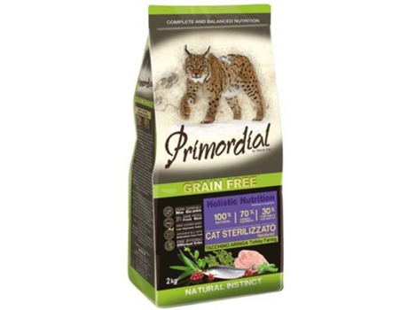 Ração para Gatos  (2 Kg - Seca - Esterilizados - Sabor: Peru)