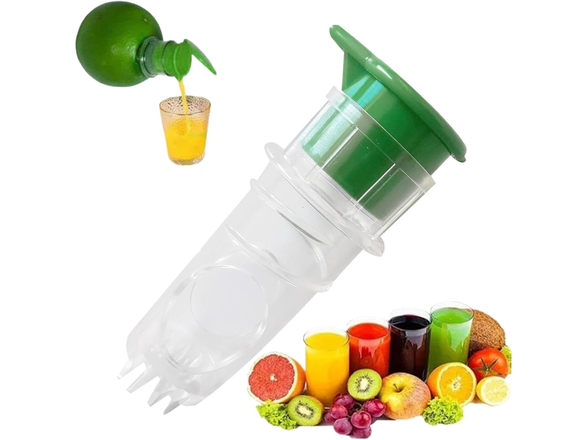 Espremedor De Frutas E Limão, Transparente, 8 Cm, Manual, Com Alça,