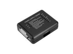 Testador Verificador de Fonte Alimentação para Computador com Disco Rígido 20 24 Pinos Led Usb Portátil Casa Escritório Compacto STELASPLEN