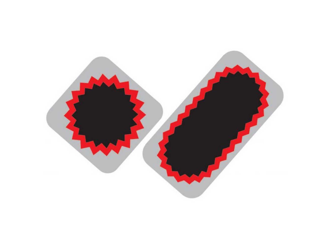 Tip Top Tyre Stickers Tube Patch Rubber