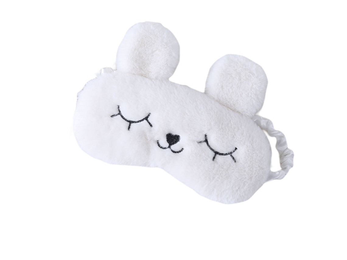 Máscara de Dormir Suave Branco