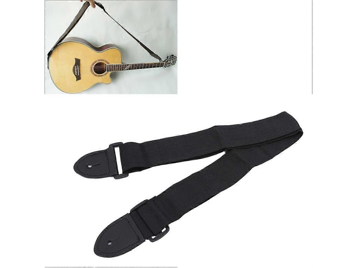 Correia De Guitarra, 2 Polegadas, Preta