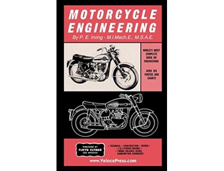 Livro Motorcycle Engineering de Pe Irving (Inglês)