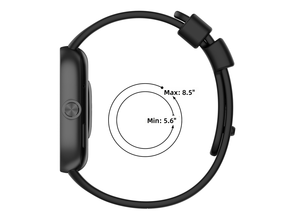 Pulseira de Silicone Macia e Confortável Compatível com Redmi Watch 6/5/4 e Xiaomi Watch 8/9/10 Pro CHABERLU