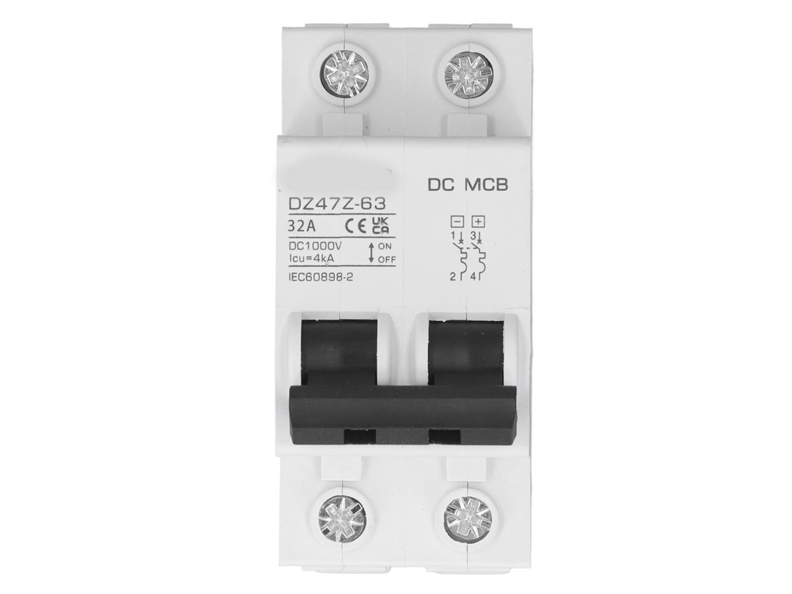 Disjuntor Mini 2p Ca/cc 16a 4000a com MARCA