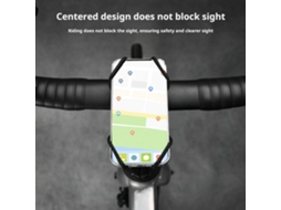 Pretobengguo 1 Peça Suporte Alça Alta Resistência Bicicleta Elástica Silicone Guidão Celulares 4.7 A 7.0 Polegadas