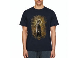 Rockinstone John Wick Gold Halo Navy Adult T-shirt Size:xxxl