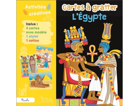Scratch Art Egypt PICCOLIA (Idade minima recomendada: 4 anos)