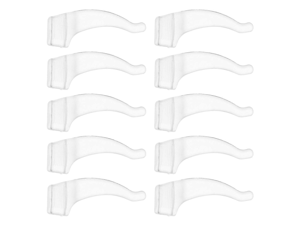 20 Pares de Óculos Silicone Preto Ganchos Orelha para Rolhas Supor Te Confortável GOKOCO