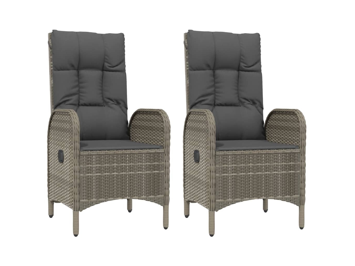 Outdoor Chair, Outdoor Chairs Vidaxl Cinzeto Rattan / Vime (n/a)