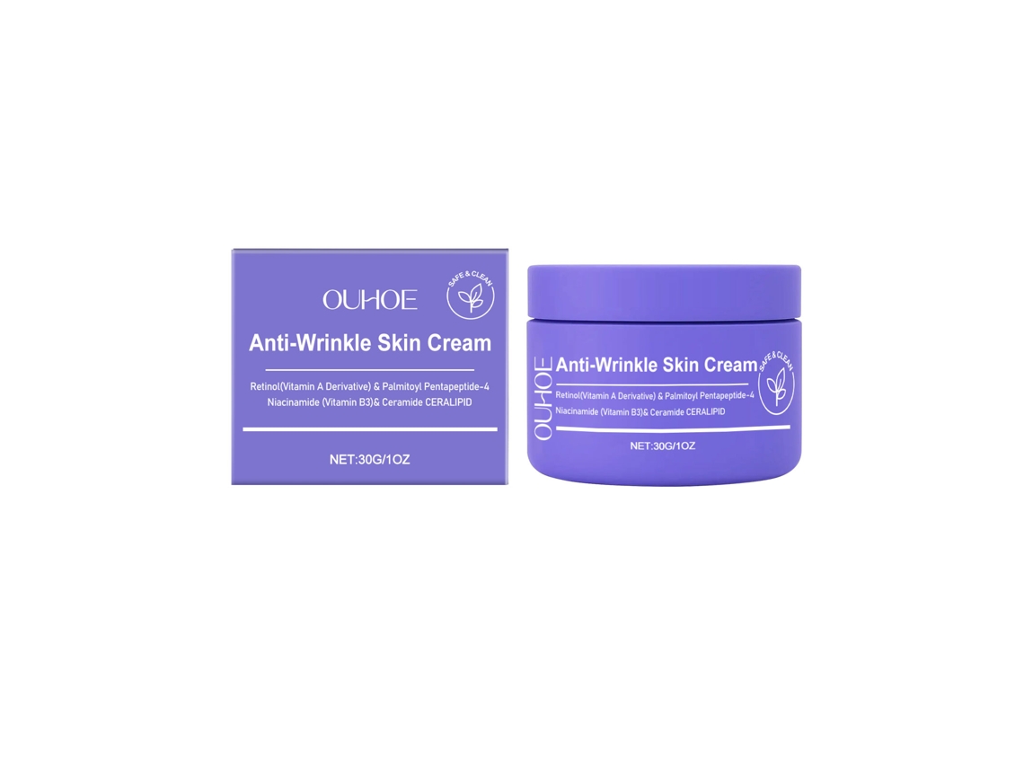Creme Facial Anti-rugas Com Efeito Contra Rugas