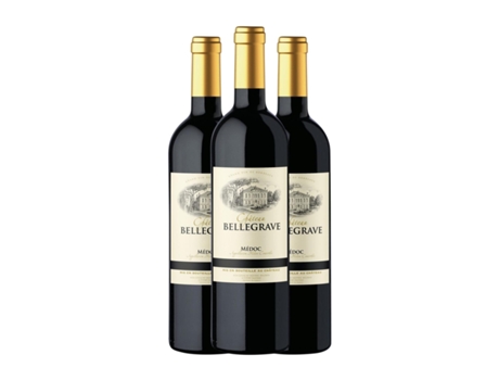 Vinho branco CHÂTEAU BELLEGRAVE Château Bellegrave Médoc (0.75 L - 3 Unidades)