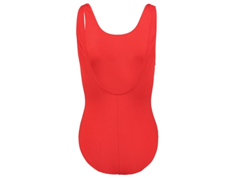 Bañador Natación_mujer_ Swim Women Swimsuit 1p L Rojo