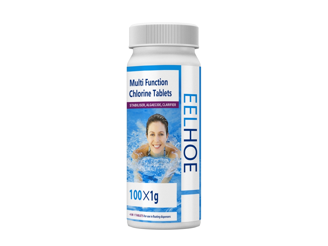 Comprimidos Cloro Piscina Eelhoe Limpeza Algas