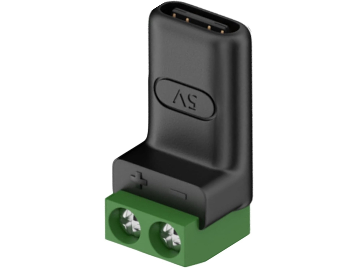 Adaptador Usb-c Genérico, Branco, 2 Pinos Macho