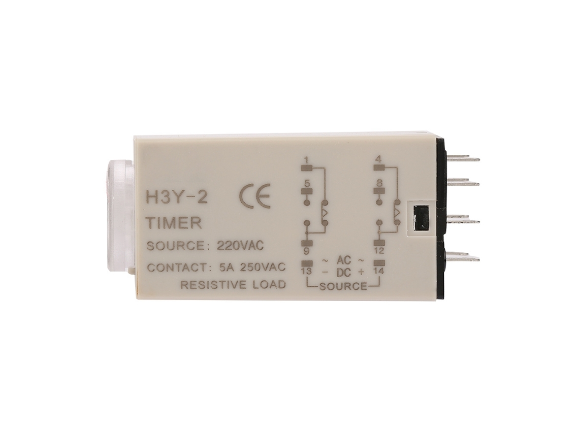 Relé Temporizador Retardo H3y 2 0 10 Segundos 10s Timer Time Relay