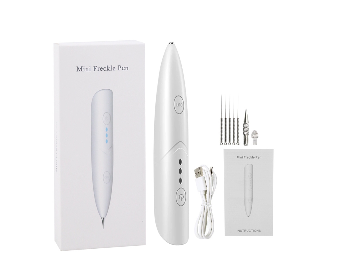 Massageador MDUG de bola rotativa, olhos, beleza, ultrassônico, branco