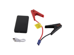 Arrancador de carro portátil 400A 12000mAh, com luz LED e porta USB S/MARCA