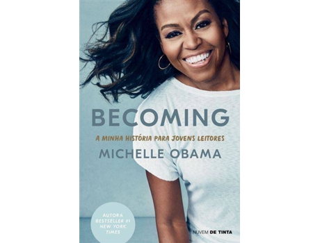 Livro Becoming - A Minha História para Jovens Leitores de Michelle Obama (Português)