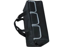 Bolsa para ferramentas com alças reforçadas e design espaçoso, com zíper.