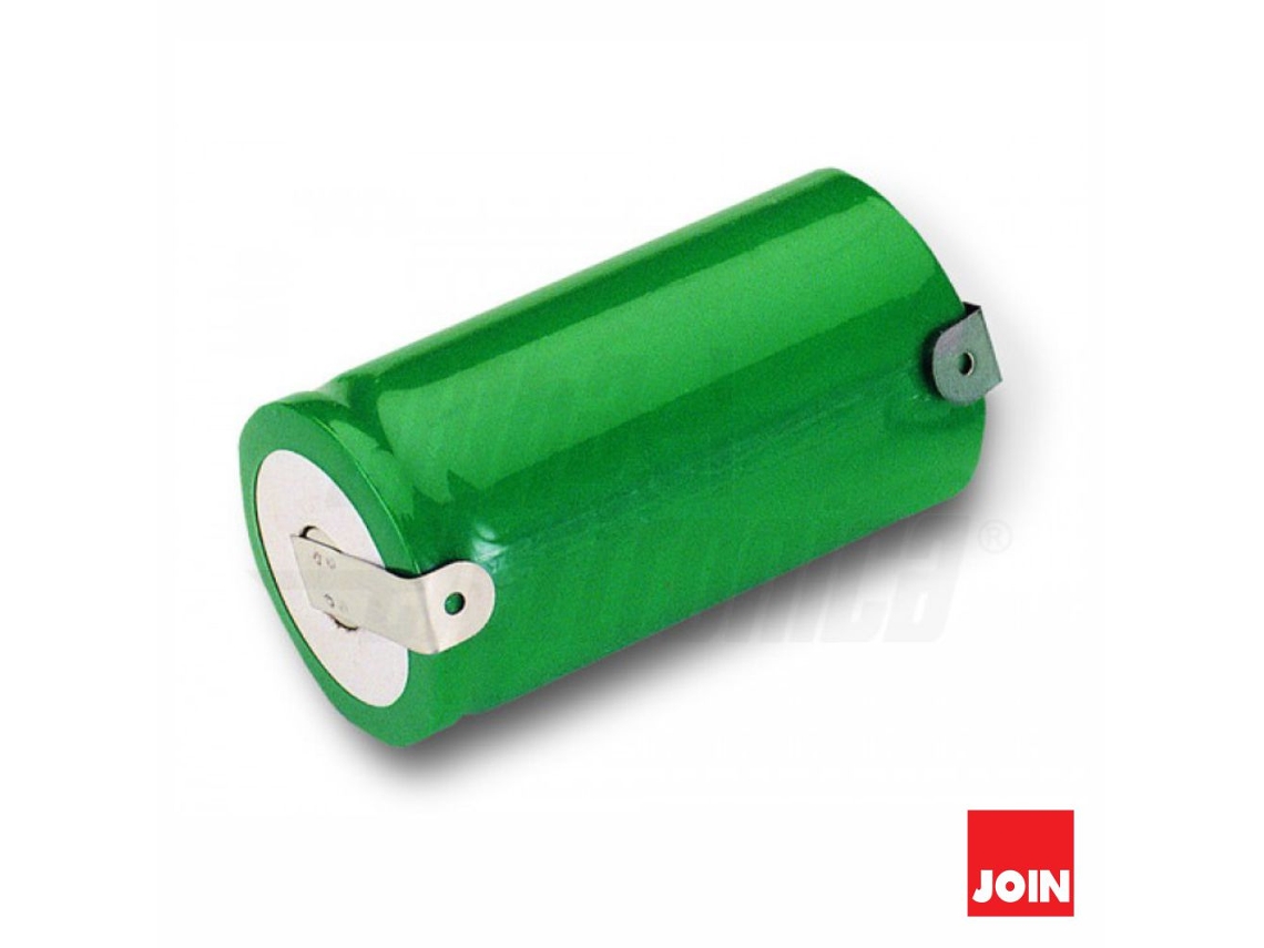 Bateria Ni-mh D 1.2v 9000ma C/ Patilhas Join