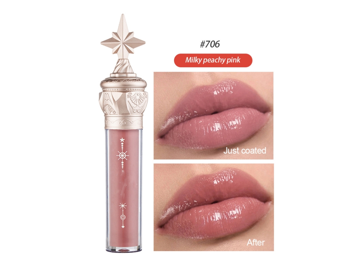 Gloss Para Lábios Duradouro E À Prova D'água