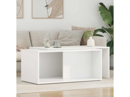 Vidaxl Conjunto De Mesas De Café 2 Unid. Branco 90 X 48 X 40 Cm