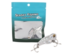 Lure (3d Eyes, Vibration Fish Attraction) 5g Metal Doudou Vib Freshwater Fishing For Topmouth Culter And Bass Artificial Bait