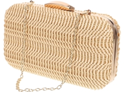 Bolsa Feminina Trançada Em Couro Pu, Elegante E Prática, Com Compartimento Para Celular Ideal Para Compras E Viagens.