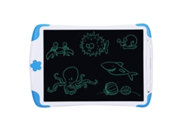Laxiscreed Tabuleiro De Escrita Lcd Para Crianças, Desenho Com Energia Luminosa, Azul