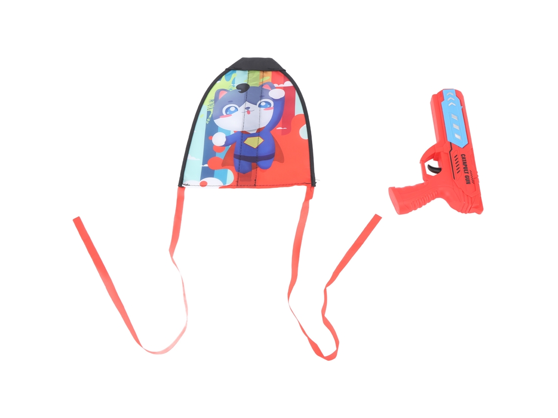 Brinquedo De Ejeção De Pipa Infantil Interativo Com Desenho Animado Para Brincadeira Ao Ar Livre