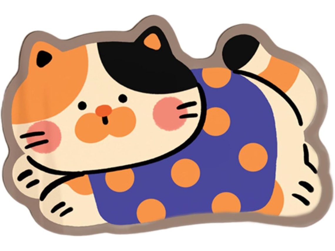 Tapete De Entrada Com Estampa De Gatinho, Tapete Para Banheiro, Absorvente Rápido, Antiderrapante