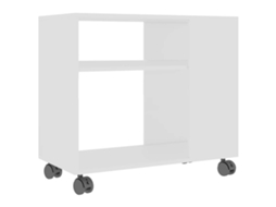 Mesa de Apoio 70x35x55 Cm Madeira Processada Branco MAISON EXCLUSIVE