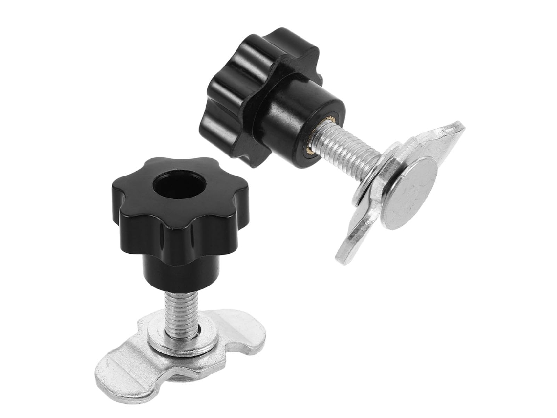 Conectores Roscados M8 Em Metal E Plástico, Pacote Com 2 Unidades. Leves E Adaptáveis Para Barracas E Guarda-sóis.