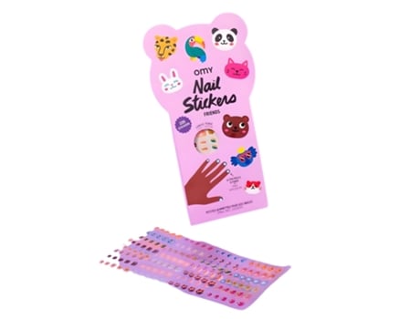 Autocolantes para as Unhas Animais Amigos OMY