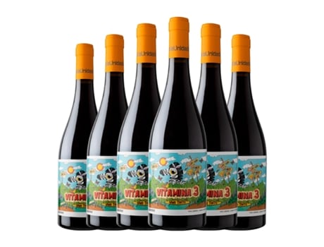 Vinho LA UNIDAD Vitamina 3 Grenache Cebreros (0.75 L - 6 Unidades)