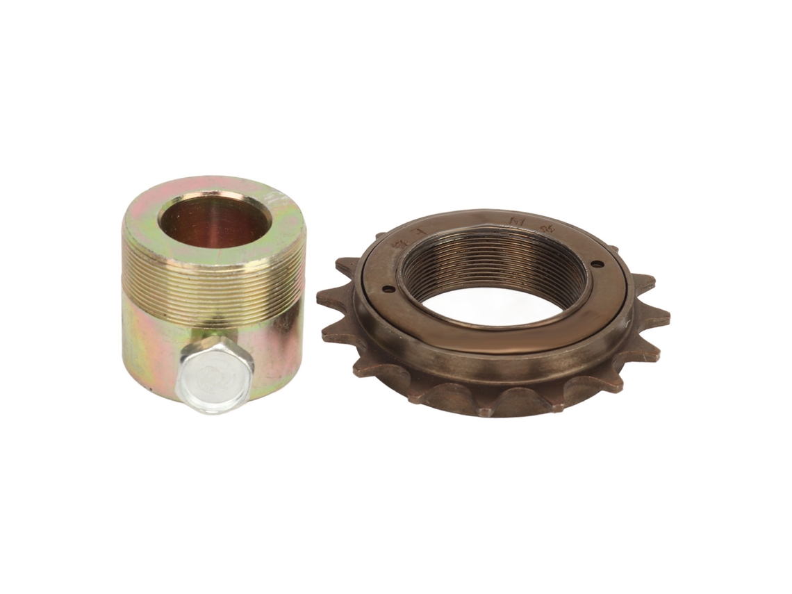 Kit de adaptador de piñón livre 16t, com adaptador de 20mm, leve, fácil de instalar, para triciclos elétricos, motocicletas, karting S/MARCA