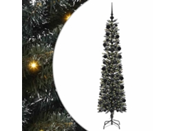 Conjunto 1 Árvore De Natal Artificial Vidaxl Verde Pvc (210 Cm)