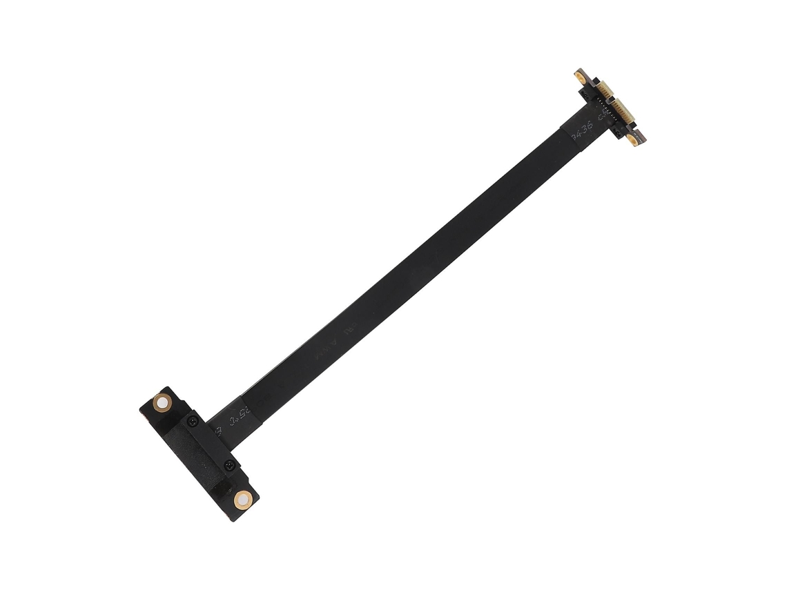Cabo Riser Pcie X1 Duplo em Ângulo Reto, Cabo de Extensão Pcie 3.0 X1 para X1, 8 Gbps, 1 Placa Riser Pcie, 20 Cm