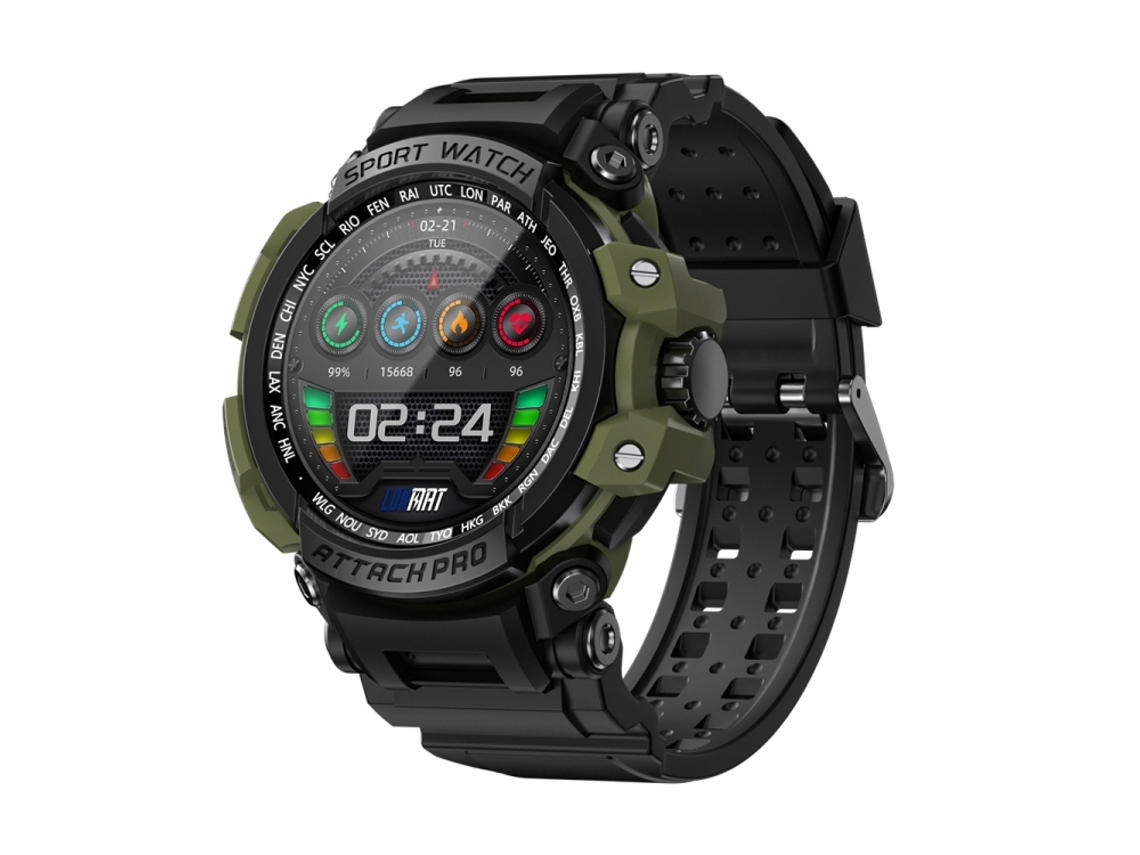 Relógio Esportivo Para Atividades Ao Ar Livre De 1,32 Polegadas Com Bluetooth 5.1, Compatível Com Chamadas Via Bluetooth. Mdug (verde)