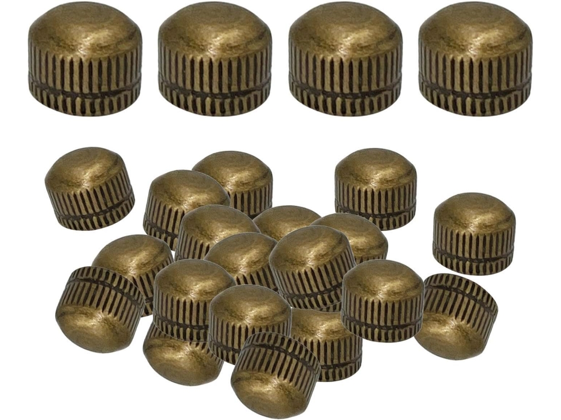 100 Parafusos M4, Porcas De Fixação Para Luminárias, Bronze,