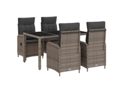 Vidaxl Conjunto De Jantar Para Exterior 5 Pcs
