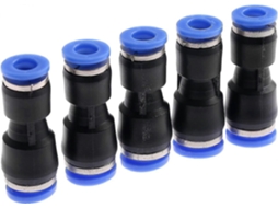 Peças Conector Pneumático Redutor Reto Engate Manguito Ar
