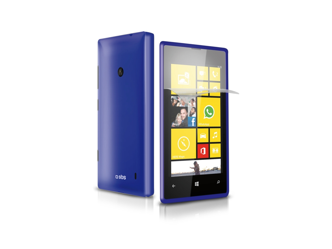 Capa Aero SBS p/ Nokia Lumia 520 + Proteção LCD