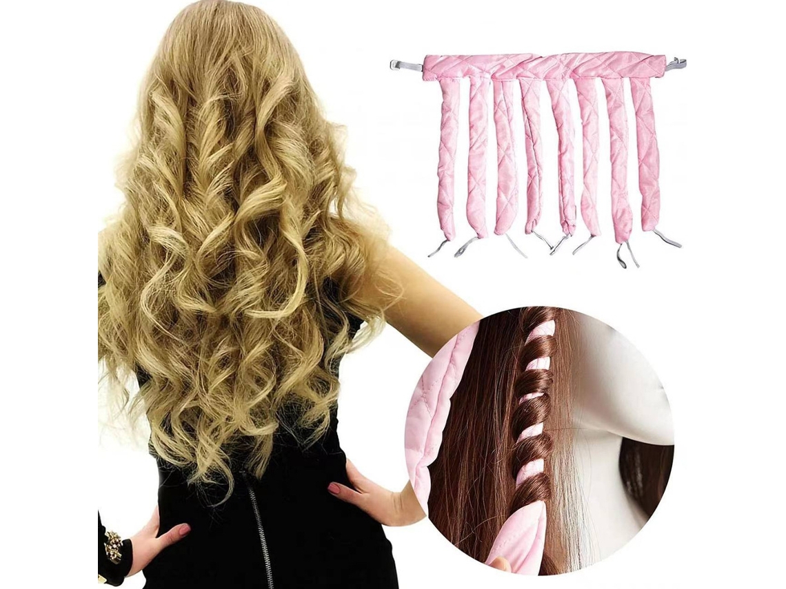 Modelador De Cabelo Sem Calor, Faixa Calor Para Cachos, Ideal Dormir, Ferramenta Pentear Mulheres - Novidade 2022-aquaforge